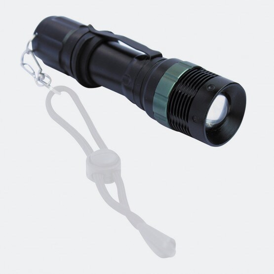 Cosmos Φακος Αλουμινιου 1 Led 3W  13,5Cm Μπατ. 3Αα