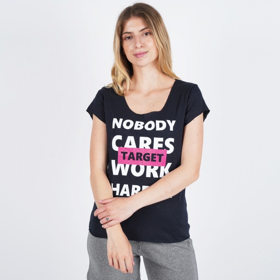 Target Loose Top Καλτσα Φλαμα "work Harder"