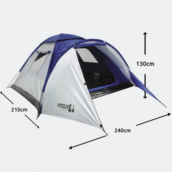 Panda Outdoor Twist Lite Tent 4 People, 210 X 240 X 130 Cm