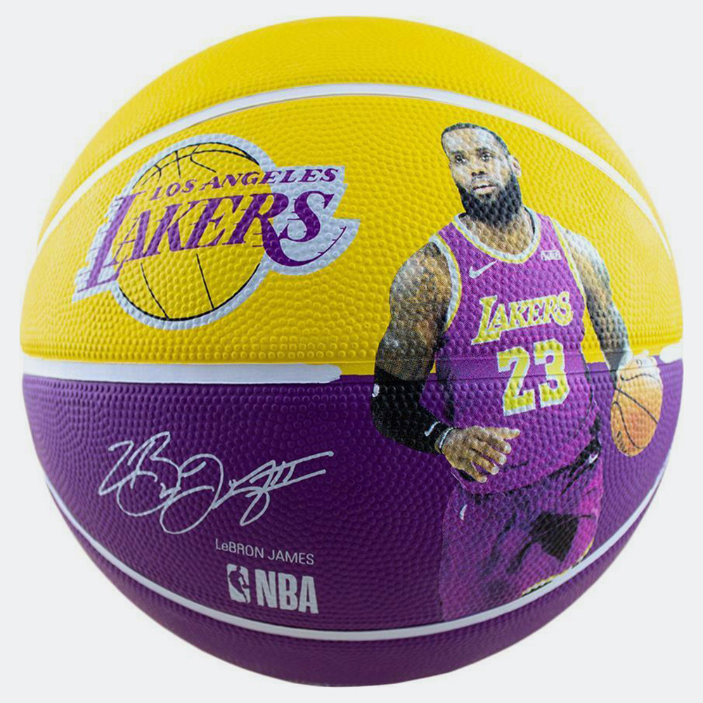 Spalding Μπάλα Μπάσκετ Lebron James Lakers No. 7 (9000030081_38964)