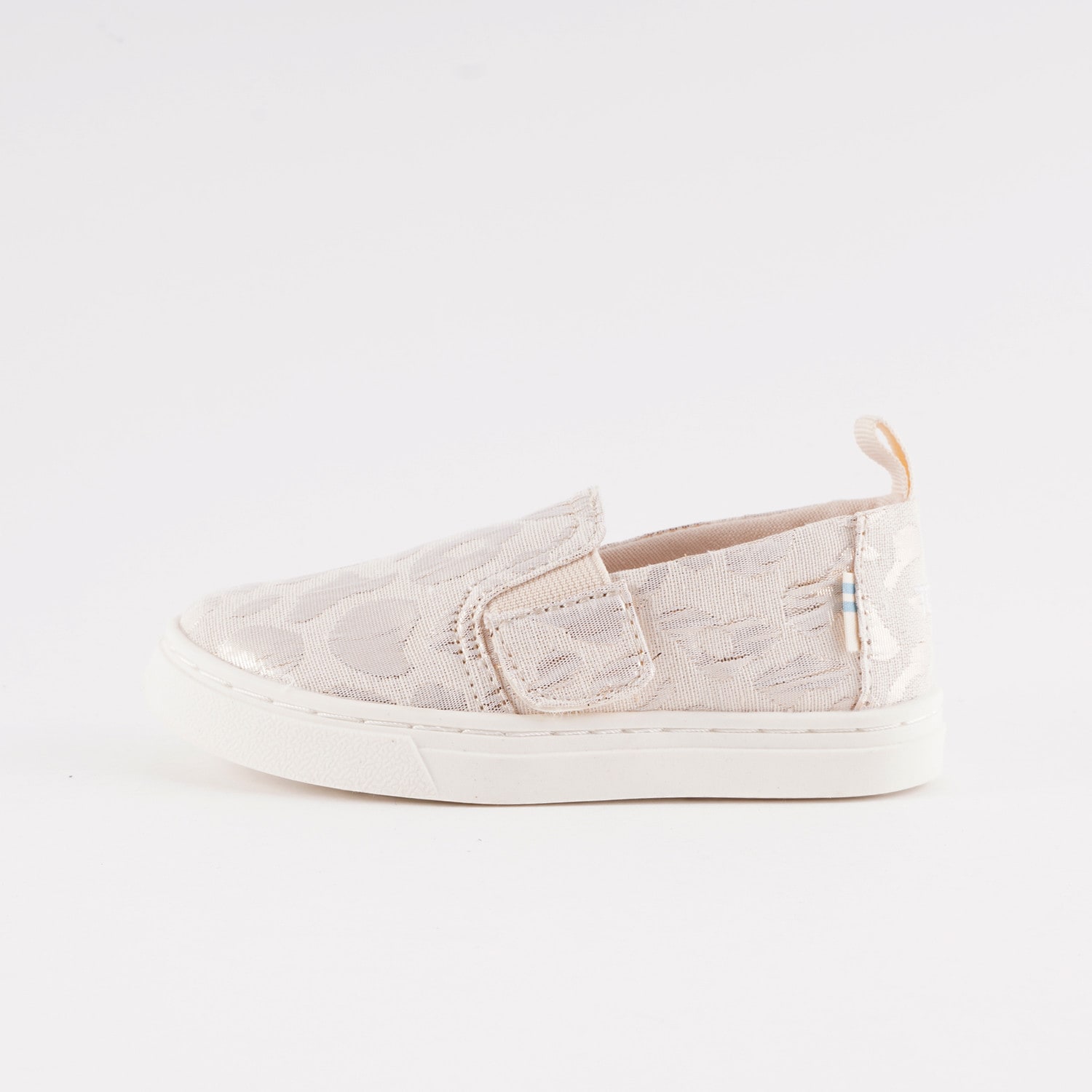 TOMS Rse Gld Met Woven Chet Tn Luca Παιδικό Slip-On (9000051922_3142)