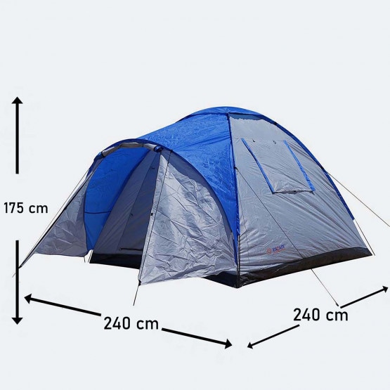Escape Σκηνη Hunter Iv  240 X 240 X 175 Cm Σκηνή 4 Άτομα