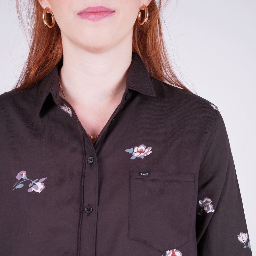 Lee One Pocket Shirt Faded Black Γυναικείο Πουκάμισο