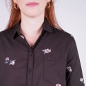 Lee One Pocket Shirt Faded Black Γυναικείο Πουκάμισο