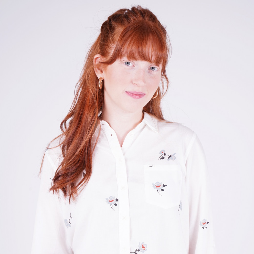 Lee One Pocket Shirt White Canvas