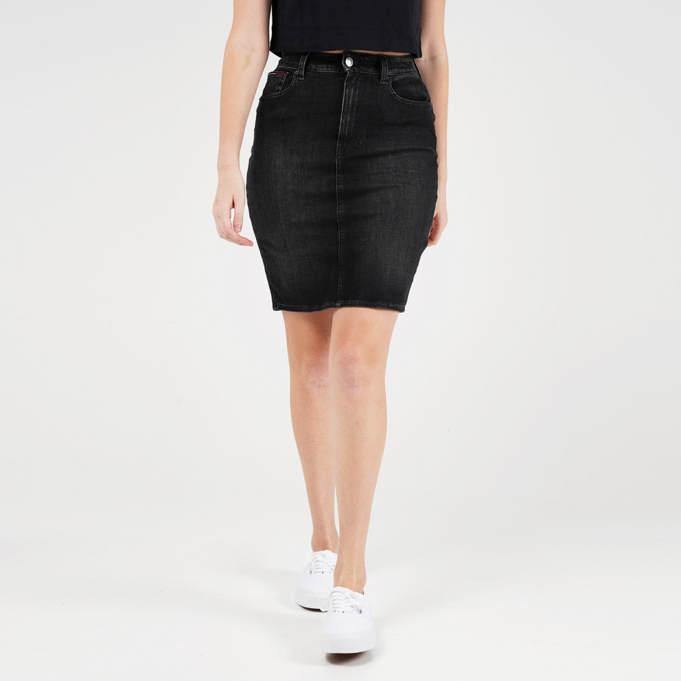 Tommy Jeans High Waist Denim Skirt