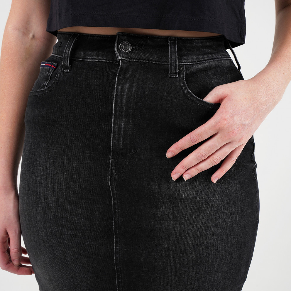 Tommy Jeans High Waist Denim Skirt