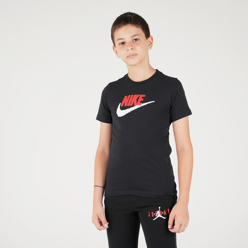 Nike Sportswear Boys' Tee Faux Embroidery
