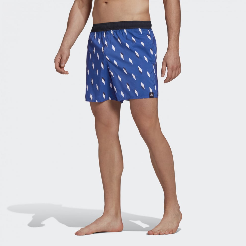 adidas Performance Short Length Graphic Swim Men’s Shorts