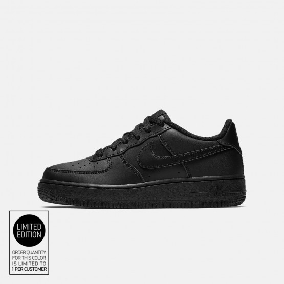 Nike Air Force 1 Kids' Shoes Black 