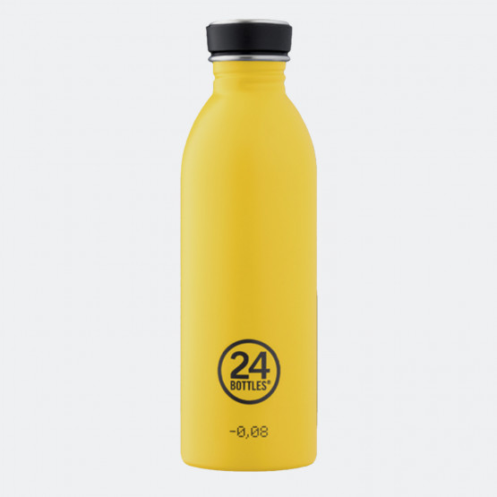 24Bottles Urban Yellow Steel Bottle 500 ml
