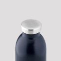 24Bottles Clima Rustic Deep Blue Ανοξείδωτο Μπουκάλι 500 ml