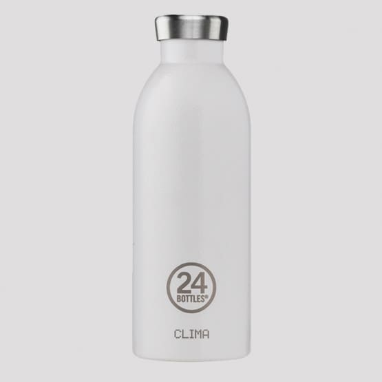 24Bottles Clima Arctic White Steel Bottle 500 ml