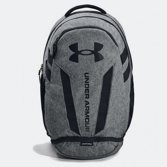 Under Armour Hustle 5.0 Backpack 29L Black Graphite Medium Heather