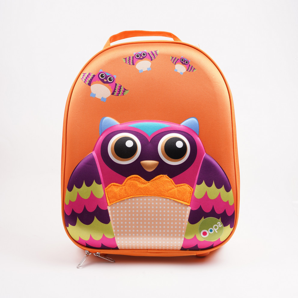 Oops Παιδική Τσάντα Easy Trolley 35cm Owl