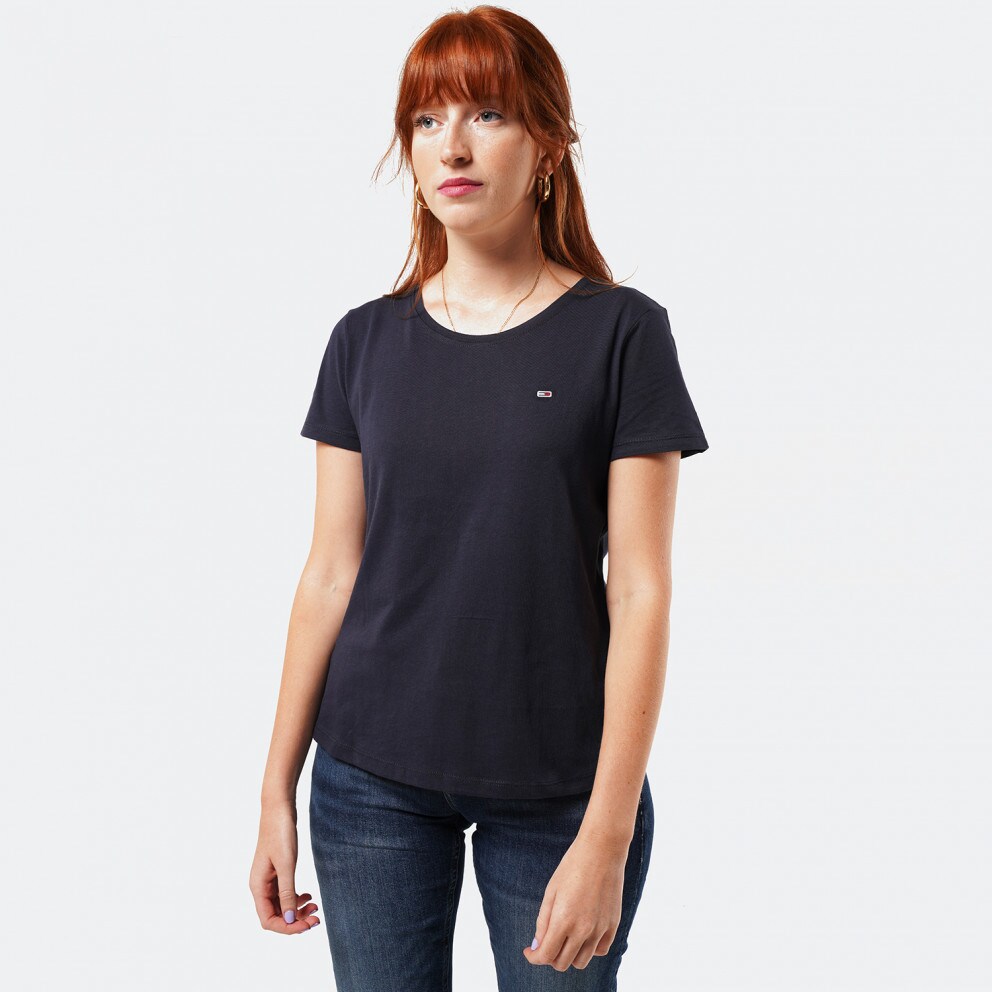 Tommy Hilfiger classic logo t-shirt in light blue