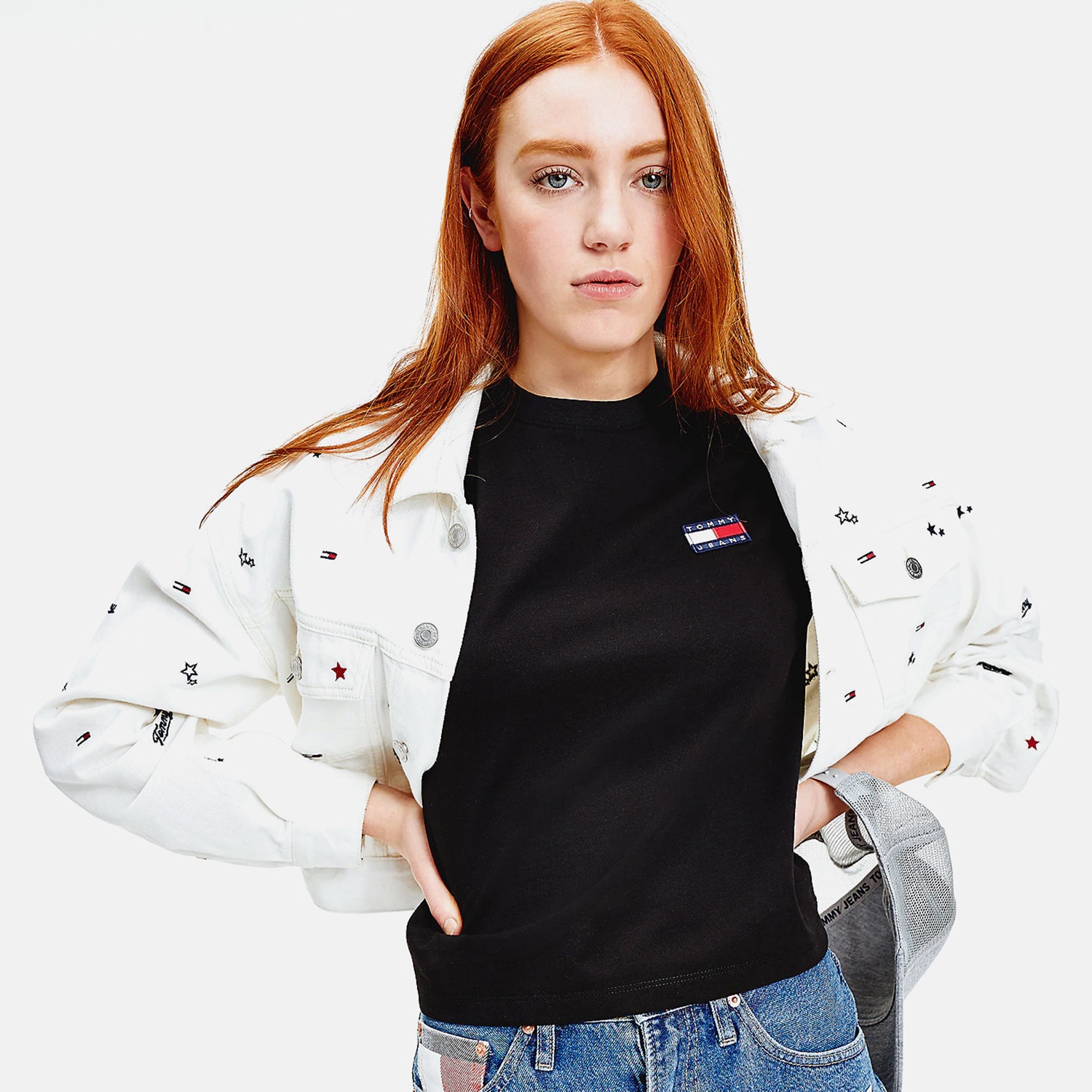 Tommy Jeans Badge Γυναικεία Μπλούζα (9000063102_1469)