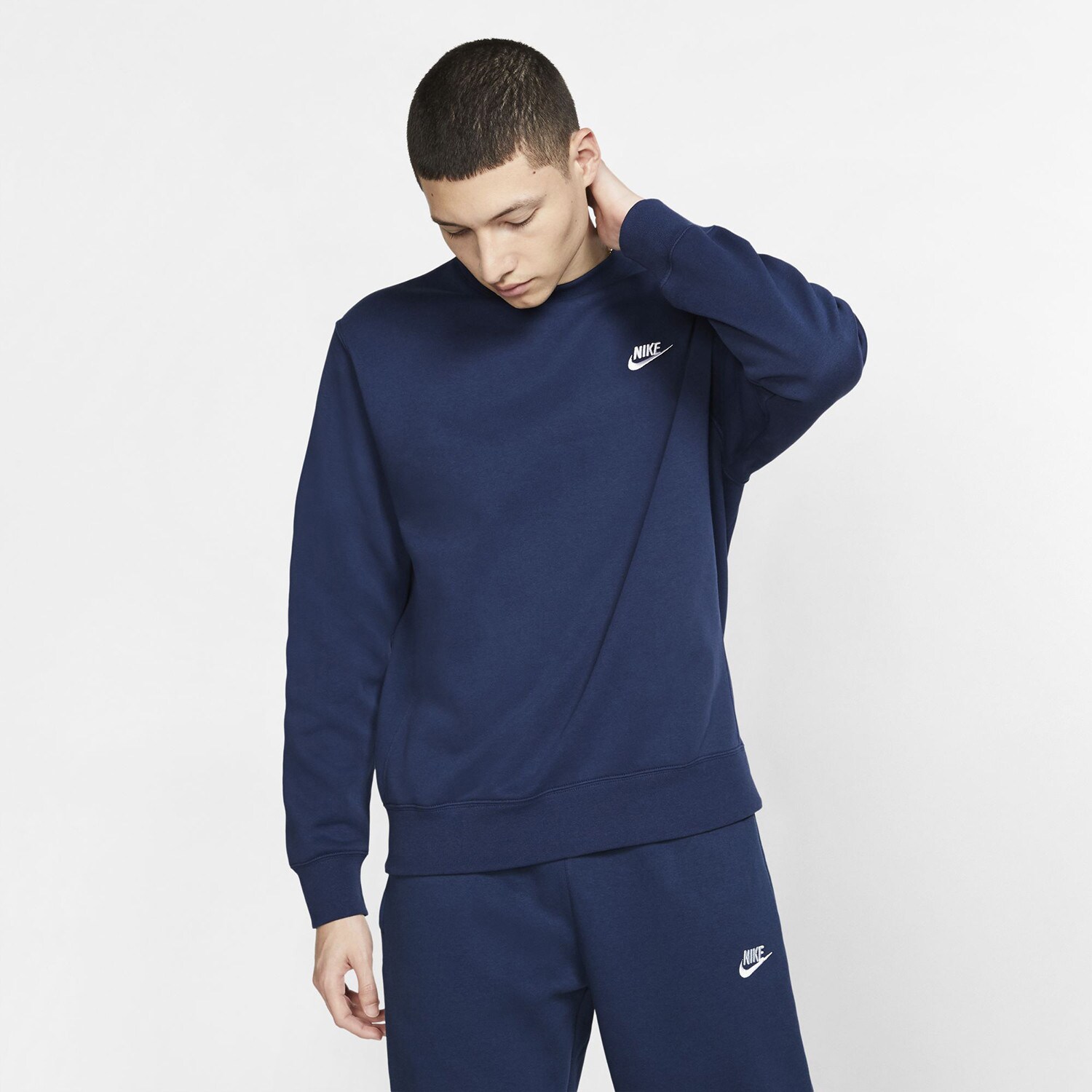 Nike Sportswear Club Crew Μπλούζα Φούτερ (9000054585_11269)