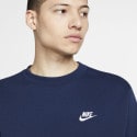 Nike Sportswear Club Ανδρική Μπλούζα Φούτερ