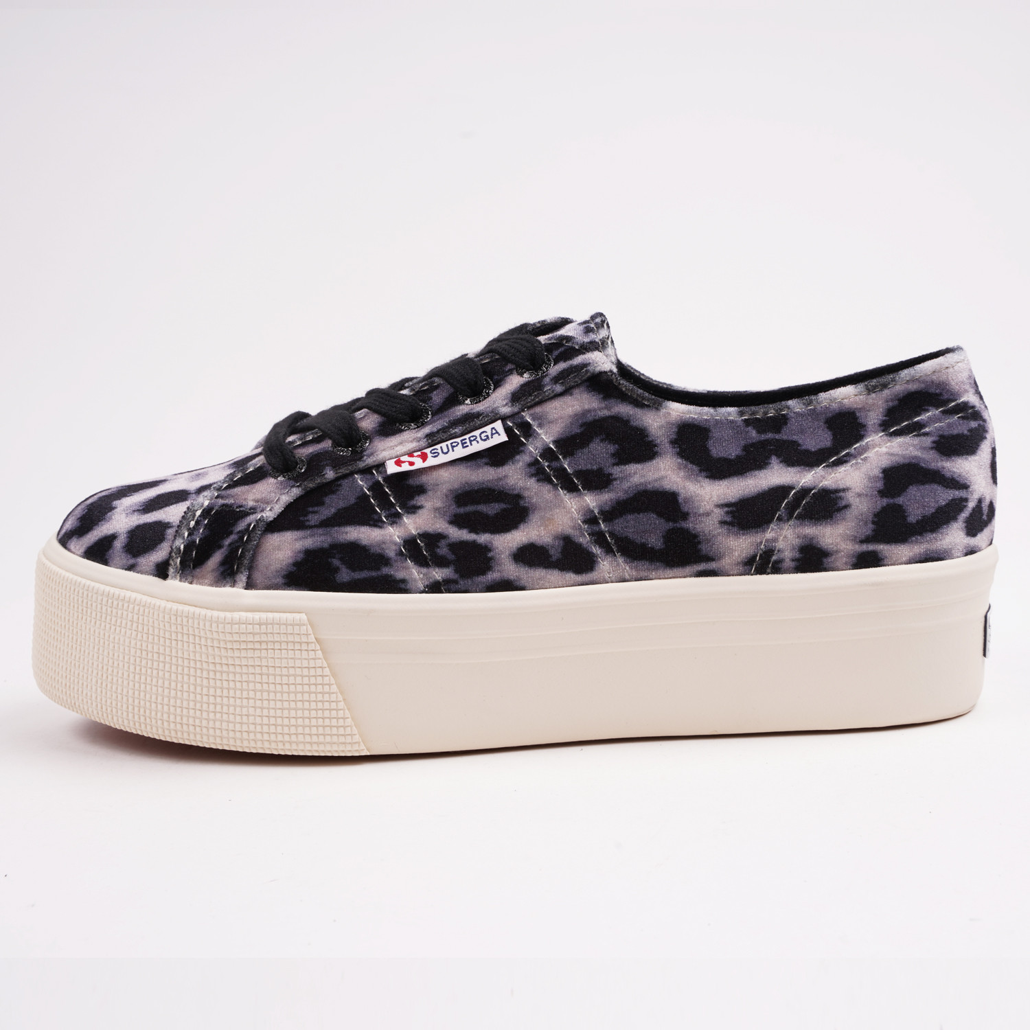 superga velvet platform sneakers