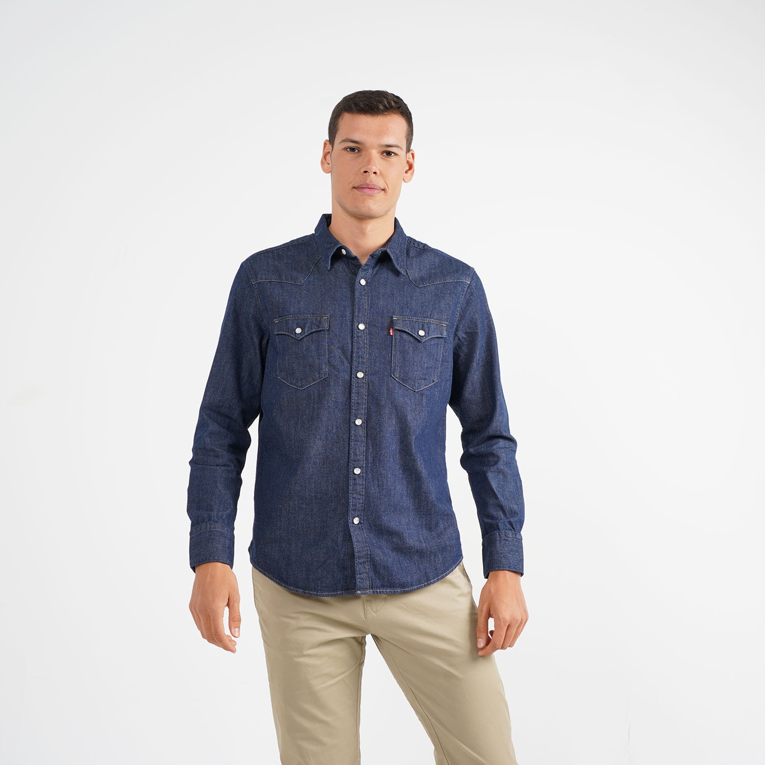 Levis Barstow Western Standard Denim Ανδρικό Πουκάμισο (9000054228_26098)