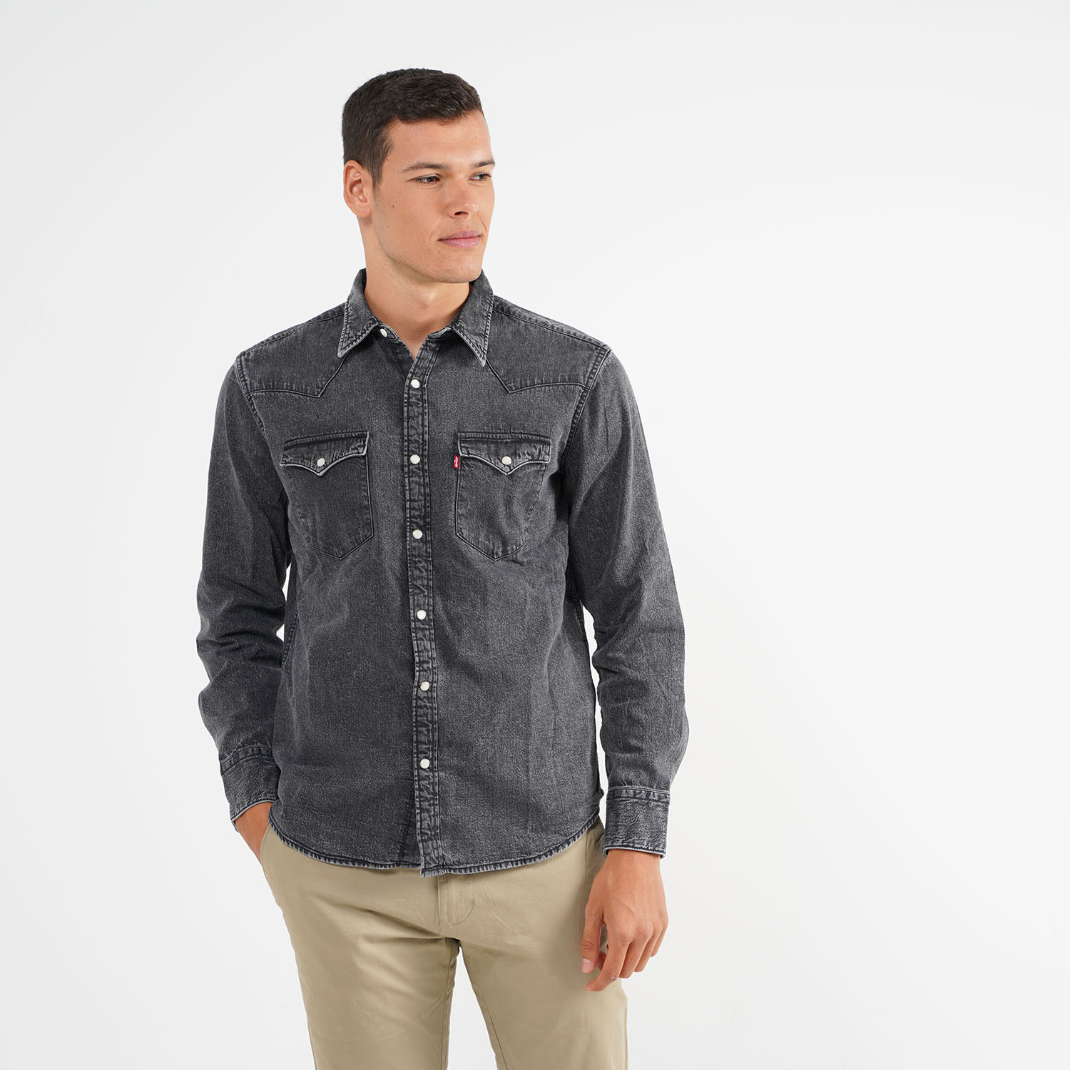 Levis Barstow Western Standard Denim Ανδρικό Πουκάμισο (9000054230_26097)