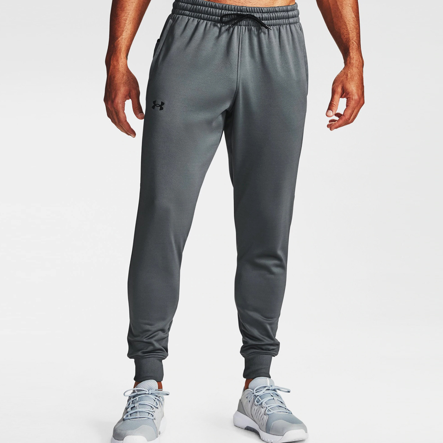 under armour fleece joggers grey