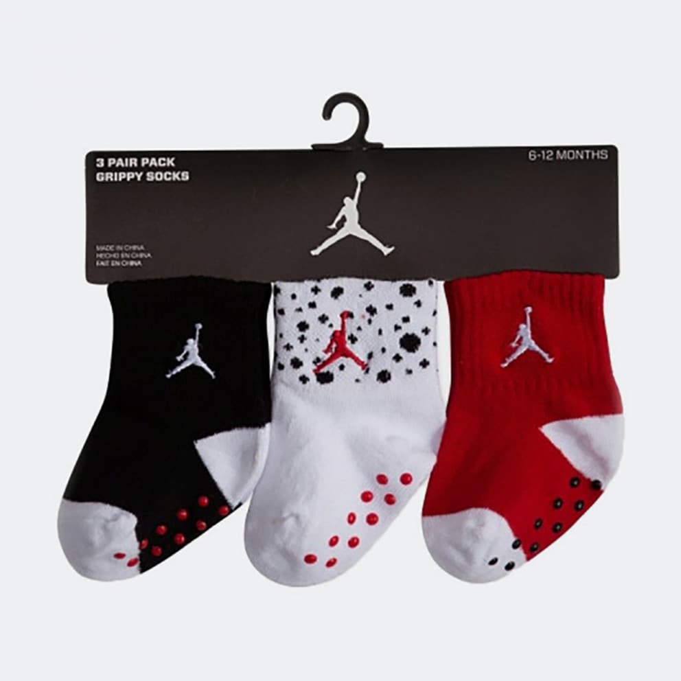 Jordan Cement  Ankle 3PK Toddlers Socks