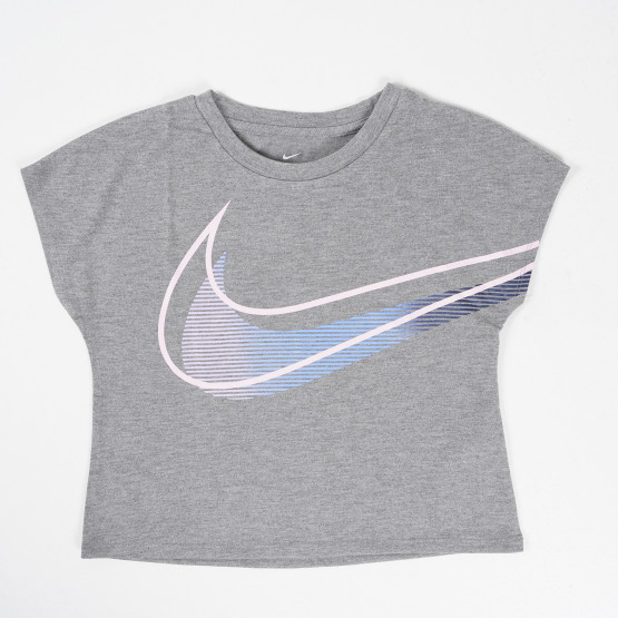 Nike  Swoosh Lines Παιδική Κοντομάνικη Μπλούζα