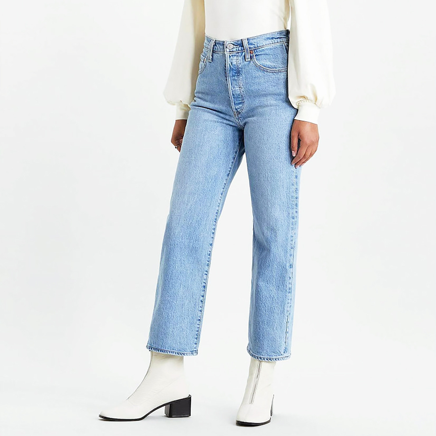 Levi's Ribcage Straight Ankle Γυναικείο Τζιν Παντελόνι (9000054216_46002)
