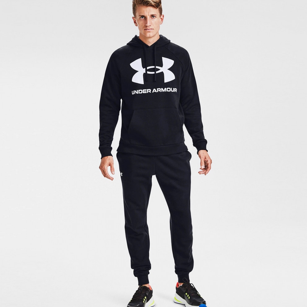 Under Armour Rival Fleece Big Logo Ανδρική Μπλούζα με Κουκούλα