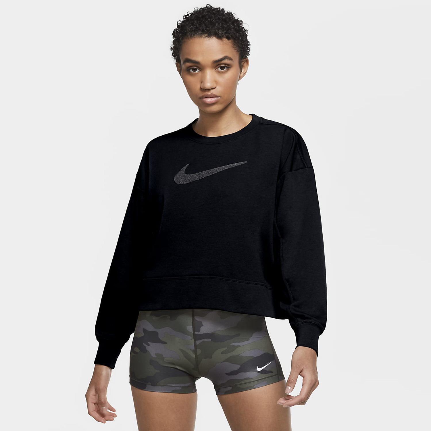  Nike Dri-FIT Get Fit Women's Swoosh Training Crew (9000055169_34810) 2025