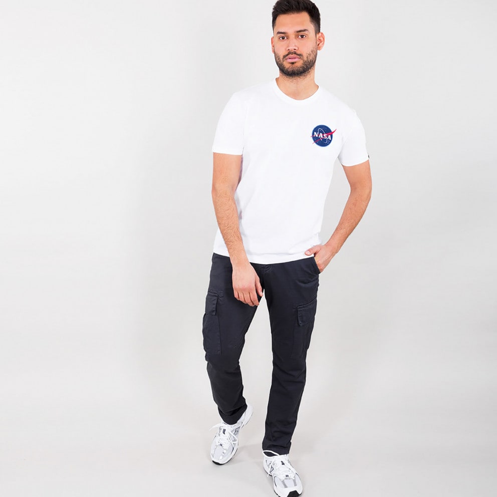 Marine Serre embroidered-logo organic-cotton T-shirt Nero - Alpha Industries  Space Shuttle Men\'s T - Shirt White 176507/09 | 