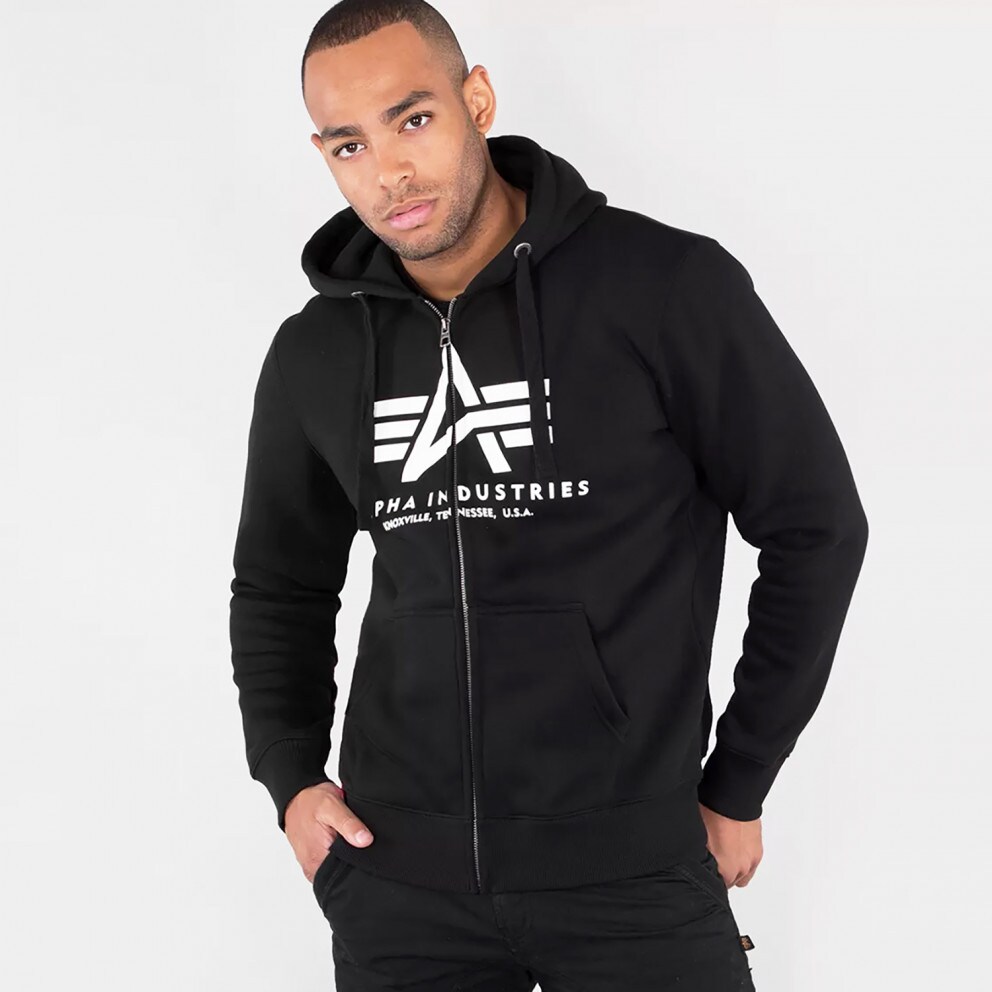 Alpha Industries Basic Zip Hoody Ανδρική Ζακέτα Με Κουκούλα