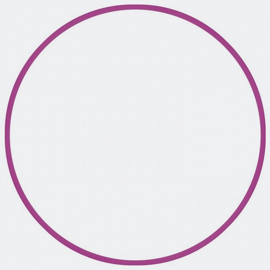 AMILA Χούλα-Χουπ 80cm - Φ19mm - 330gr Φούξια