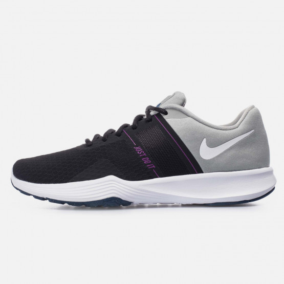 purple nike training shoes