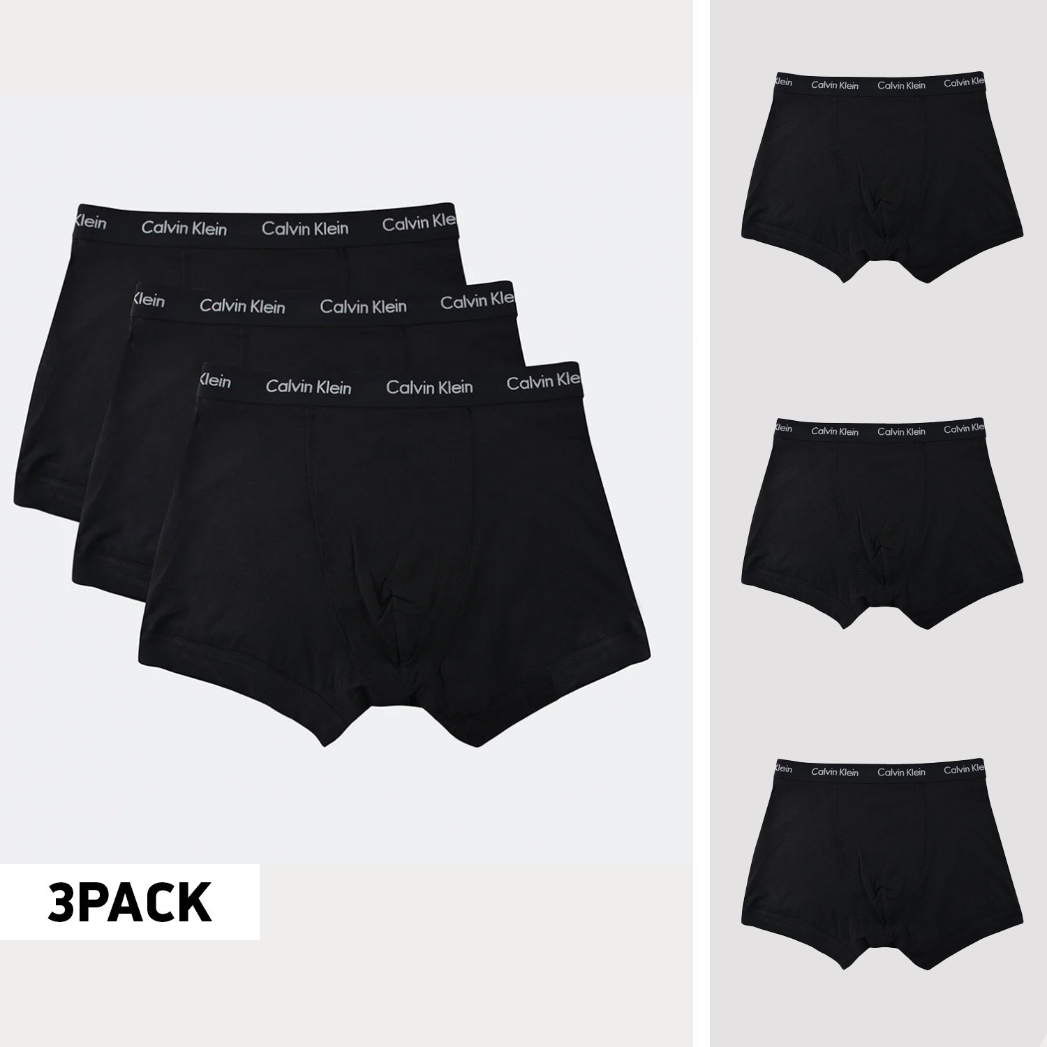 Calvin Klein 3-Pack Ανδρικά Μποξεράκια (9000005805_1469)