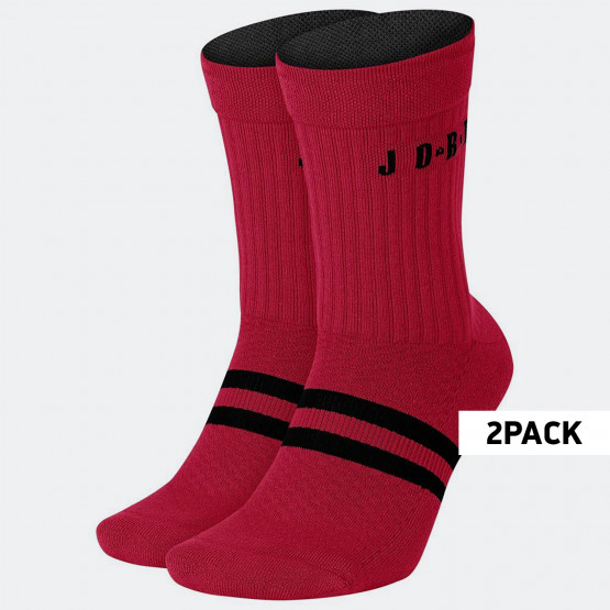 Jordan Legacy Crew 2Pack Ανδρικές Κάλτσες