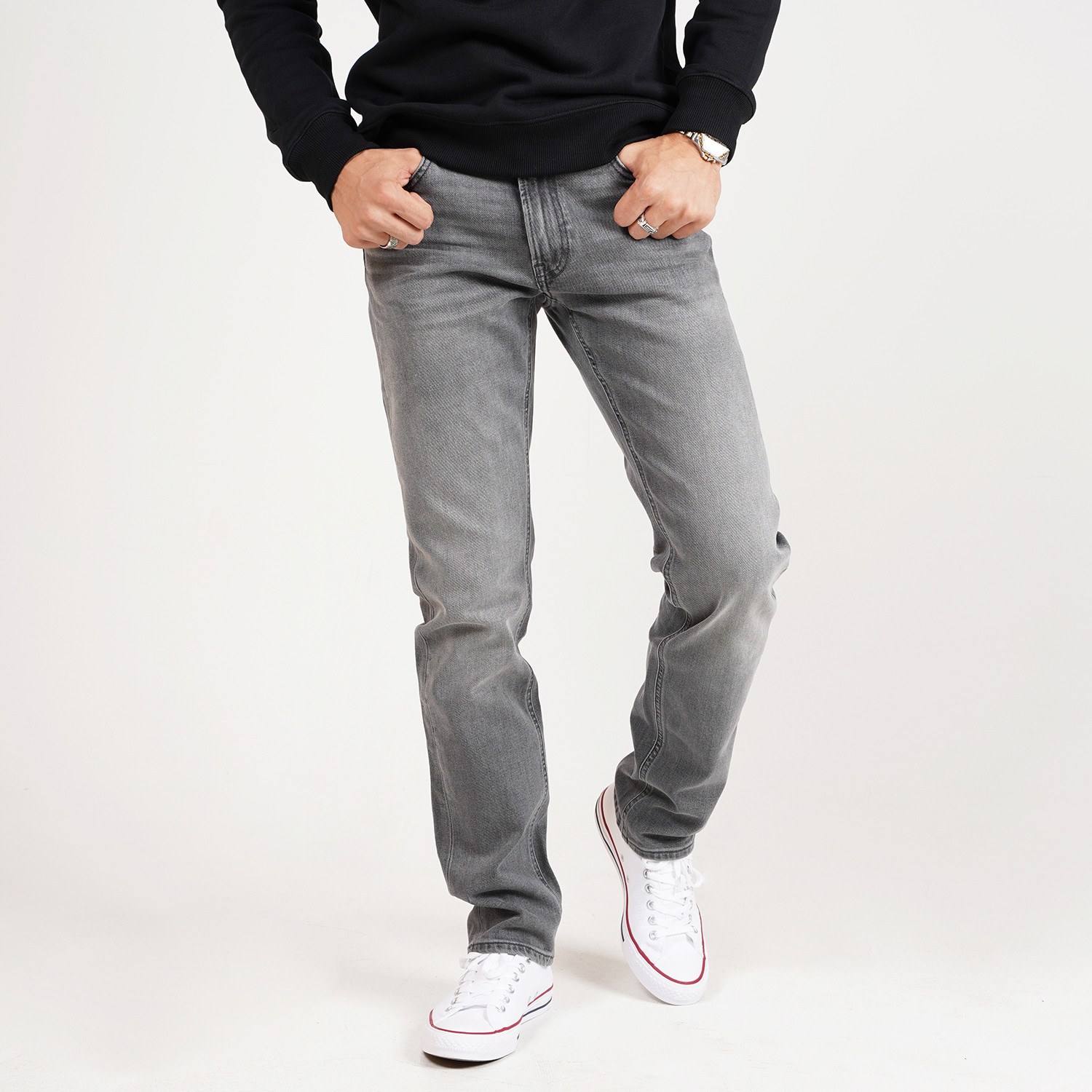 home lee weekender jeans black
