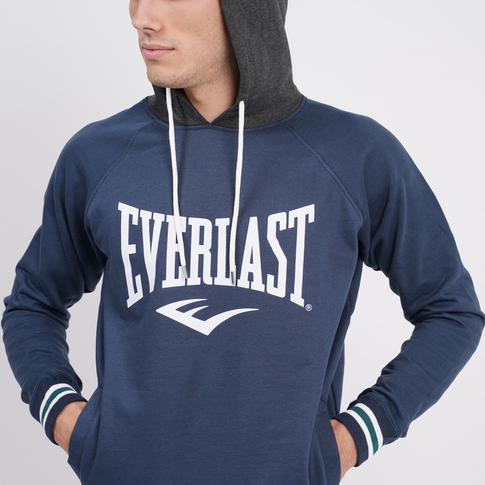 Scotch Soda Svart sweatshirt med rund halsringning BLU Everlast Men s Hoodie Blue B21035530