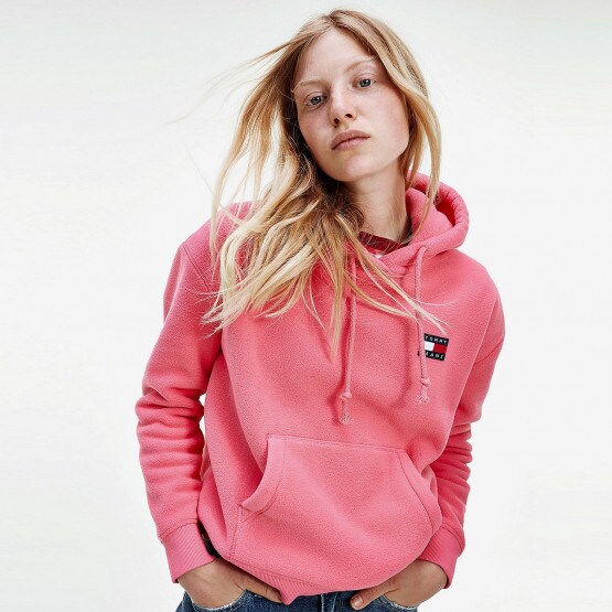 Tommy polar fleece hoodie hotsell