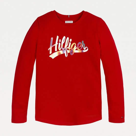 Tommy Jeans Script Kid's Long Sleeve Shirt