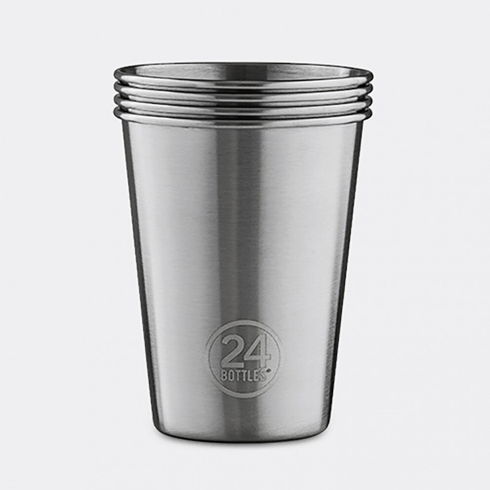 24Bottles 330ml Stainless Steel Party Cups 4pcs