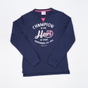 Champion Crewneck Kid's Long-Sleeve Shirt