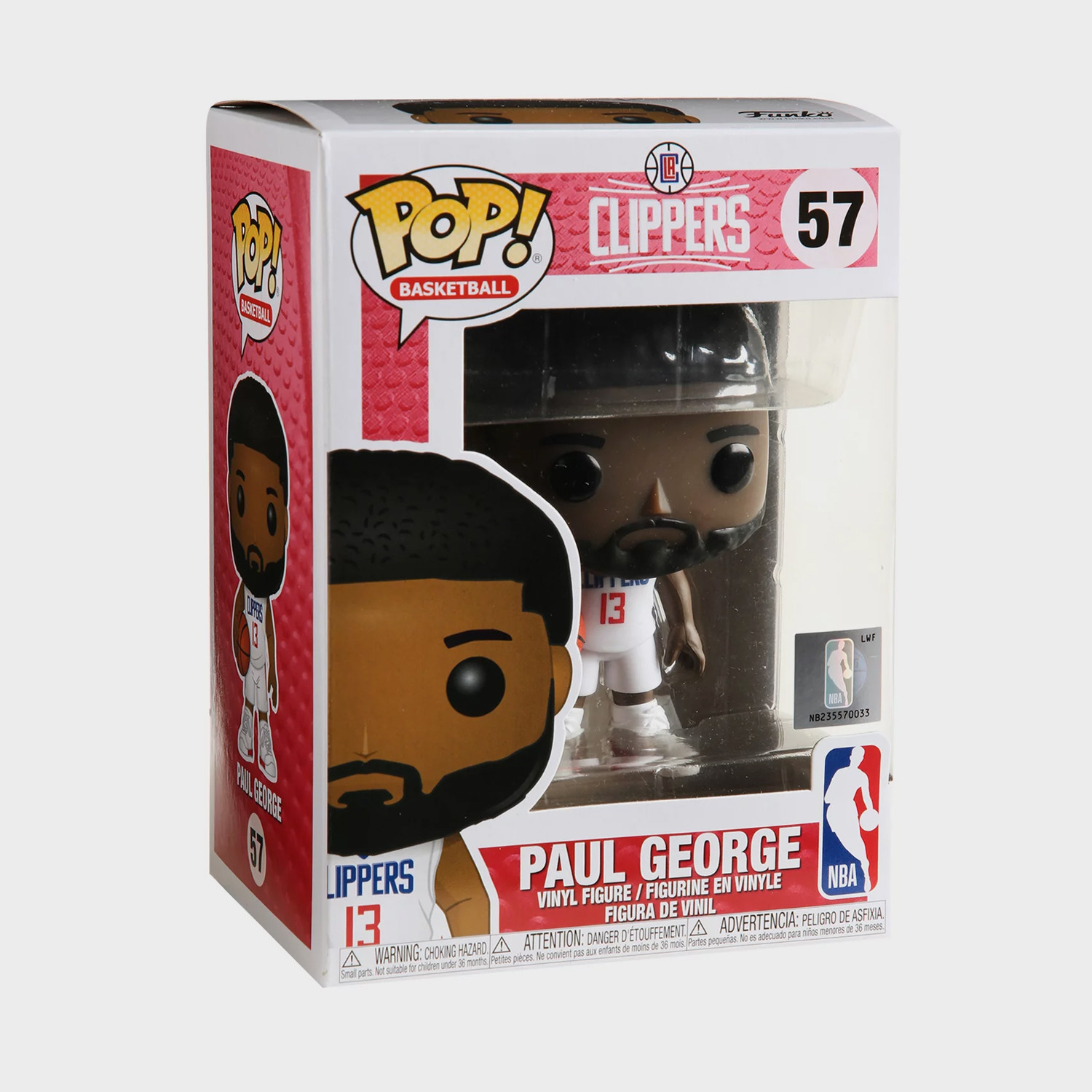Funko Pop! NBA Los Angeles Clippers - Paul George (9000069334_50291)