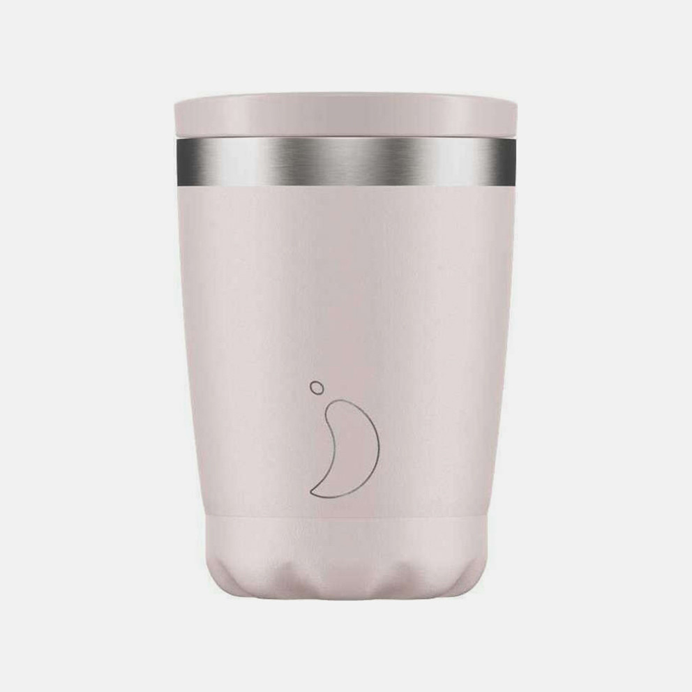 Chilly's Coffee Blush Pink Stainless Steel Cup 340ml