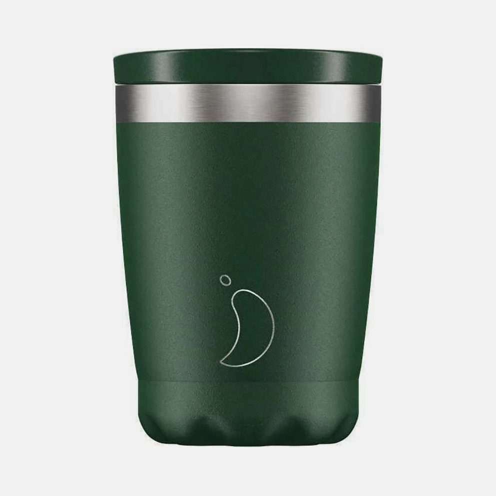 Chilly's Coffee Cup Mate Green Ανοξείδωτο Ποτήρι Θερμός 340ml (9000071375_51070)