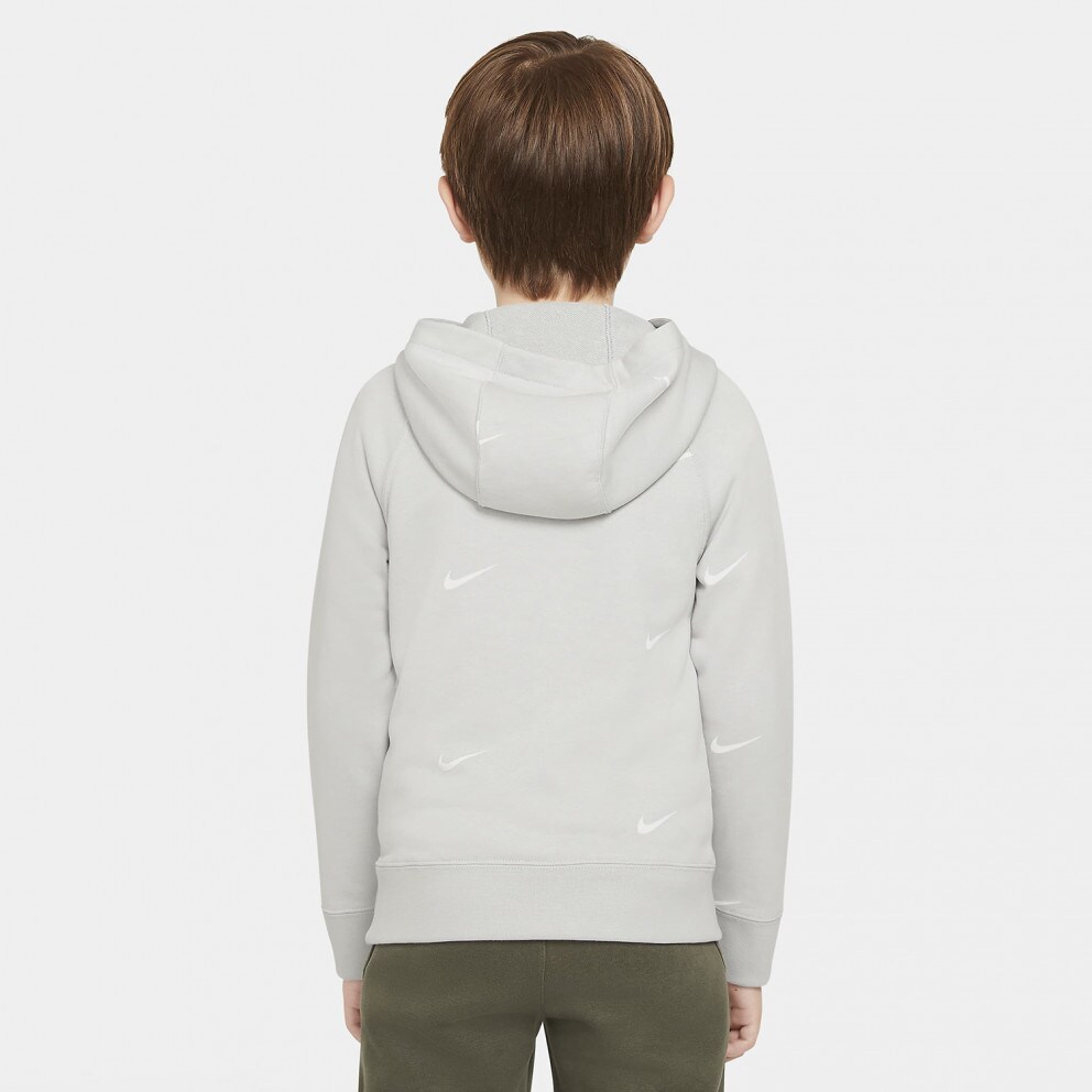 Nike Sportswear Swoosh Παιδικό Φούτερ με Κουκούλα