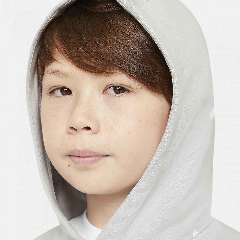 Nike Sportswear Swoosh Παιδικό Φούτερ με Κουκούλα