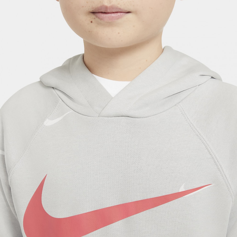 Nike Sportswear Swoosh Παιδικό Φούτερ με Κουκούλα